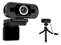 Cámara Web Webcam 2K HD con Micrófono Integrado y Rotación 360° USB