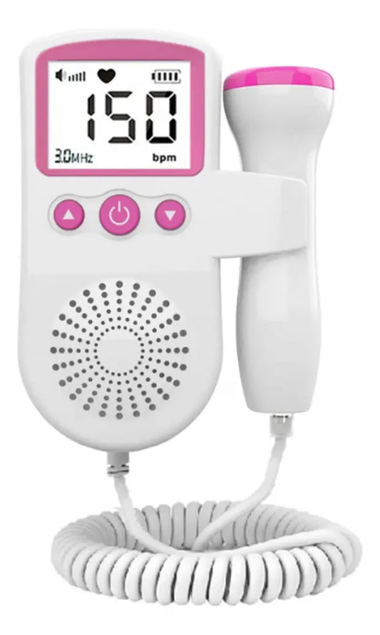 Doppler Fetal Portátil Monitor De Latidos Bebé Alta Preciso