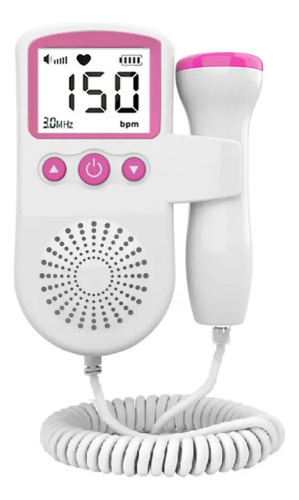 Doppler Fetal Portátil Monitor De Latidos Bebé Alta Preciso