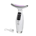 Masajeador Facial Y De Cuello Luz Led Antiarrugas Rejuvenece